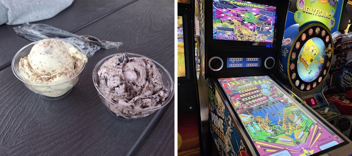 Scoops Arcade Menu